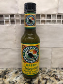 Tropical Pepper Co Green Jalapeno Pepper Hot Sauce 5 Oz Marinade