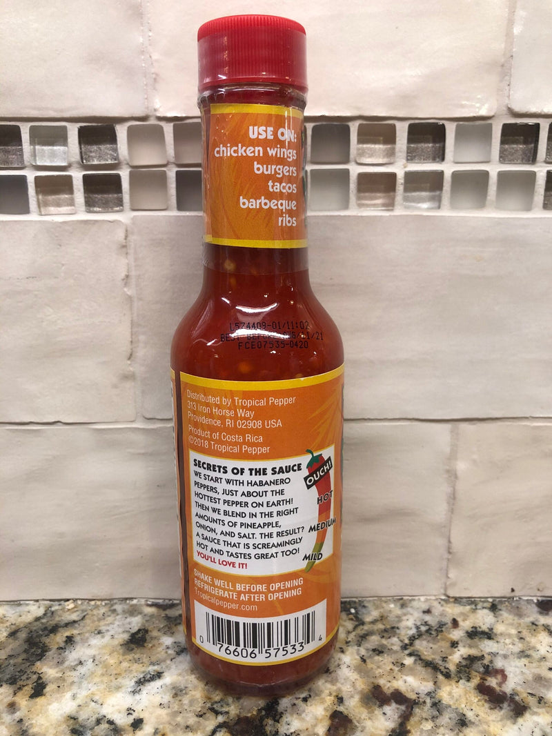 Tropical Pepper Co XXtra Hot Habanero Pepper Sauce 5 Oz Marinade Extra