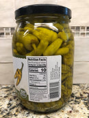 Wellsley Farms Deli Style Petite Pepperoncini Peppers 44 oz Pickles Mt Olive