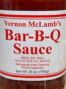 Vernon McLamb's Bar-B-Q Sauce 25 oz BBQ Pork Dip Ribs Chicken Benson NC