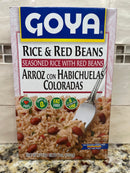 TWO BOXES Goya Red Beans and Rice 8 Oz Box Arroz con Habichuelas