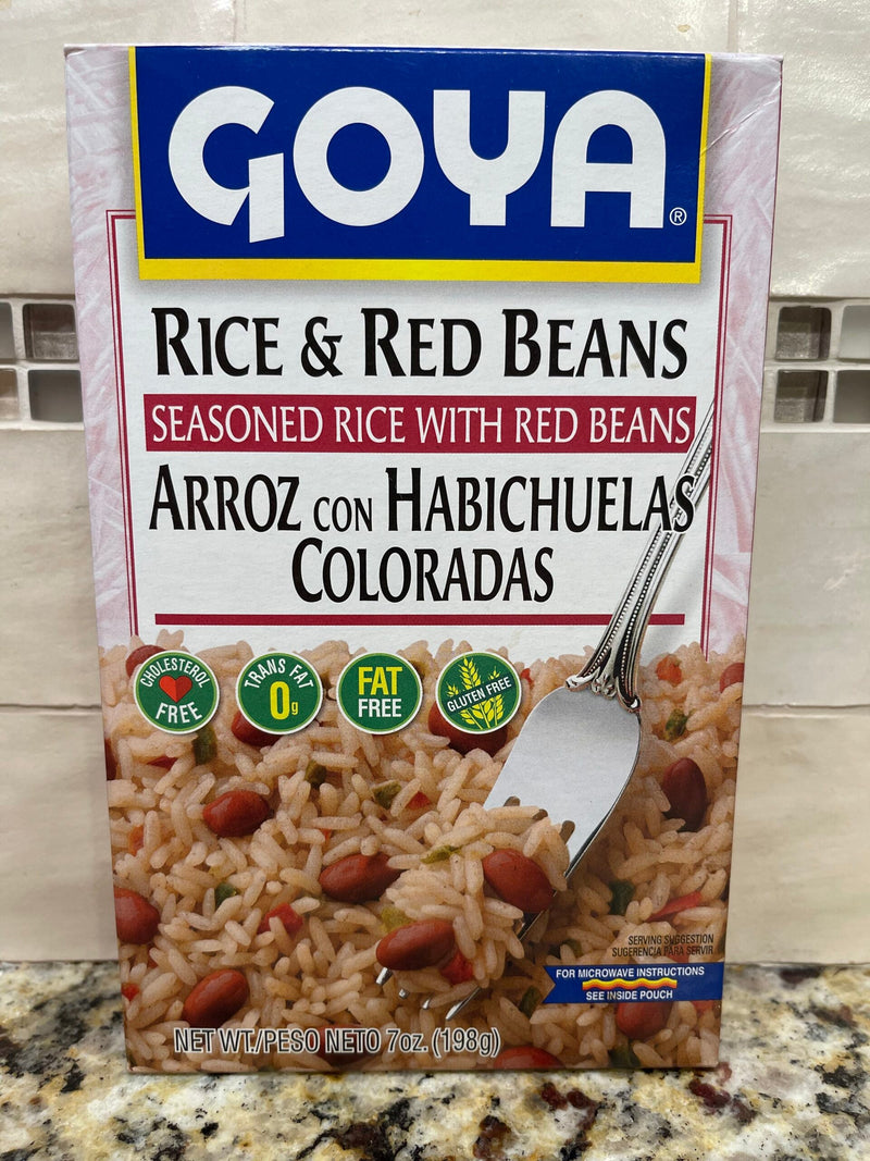 TWO BOXES Goya Red Beans and Rice 8 Oz Box Arroz con Habichuelas