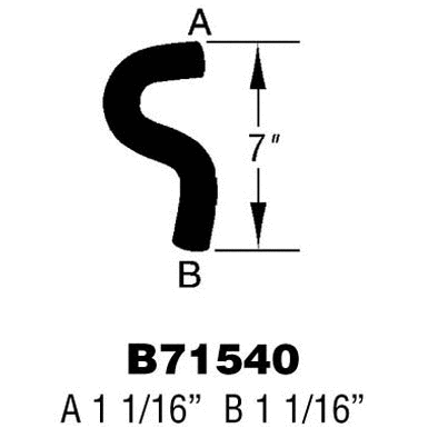 Upper Radiator Hose Suzuki Samurai 86-95-0