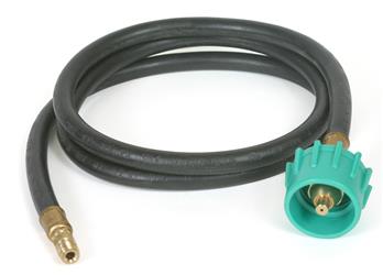 48" Pig Tail Propane Hose Connector RV Trailer Camper Pop Up Regulator Tank Van-0