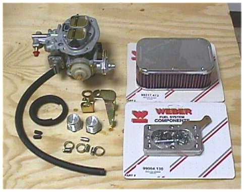 Weber Carb Kit Mighty Max Montero Dodge D50 Truck B2600-1723