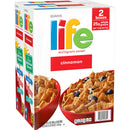 Quaker Life Multi-Grain Cereal, Cinnamon 42.6 oz 2 Bags Breakfast Milk