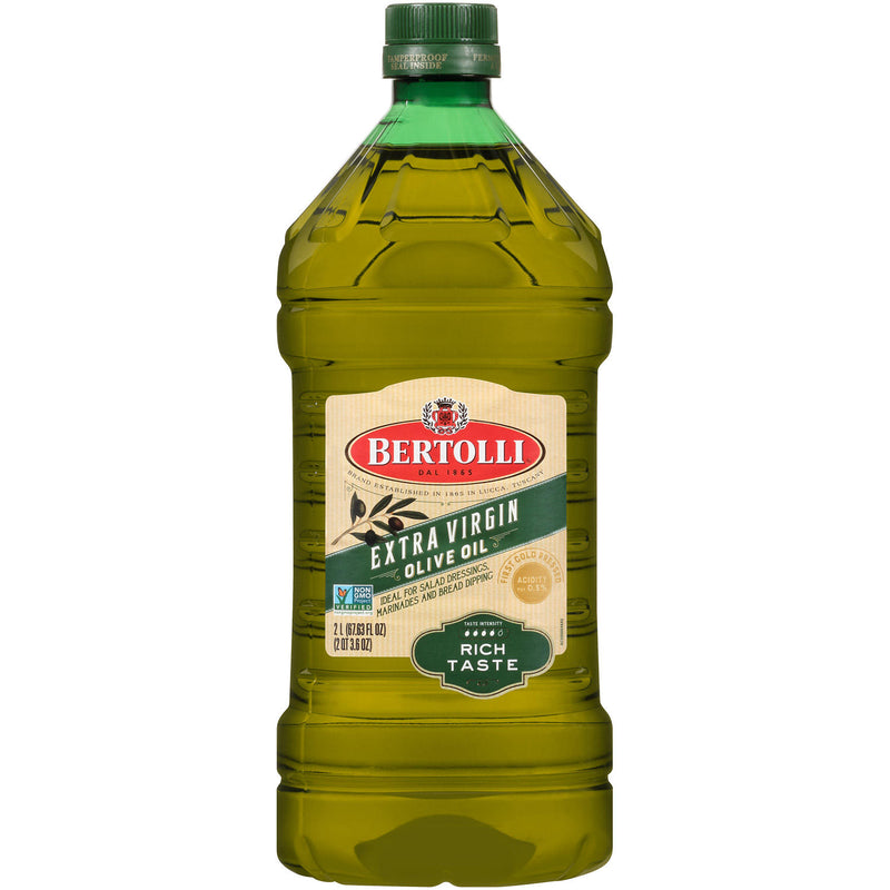 Bertolli Extra Virgin Olive Oil 2L Bottle Rich Taste Frying Cooking FREE SHIP