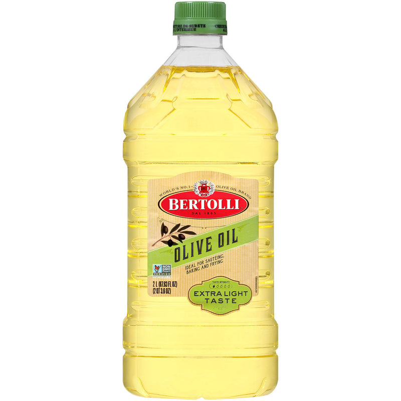 Bertolli Extra Light Tasting Olive Oil 2L Bottle frying sauteing bake FREE SHIP