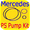 Power Steering Pump Kit Mercedes Benz 350 380 450 560 SL SLC 107