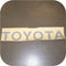 Toyota Pickup Truck Tailgate Letters Sticker BLUE Pickup Bed Vinyl Decal