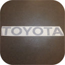 Toyota Pickup Truck Tailgate Letters Sticker BLACK Vinyl Decal Tacoma