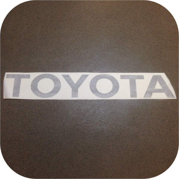 Toyota Pickup Truck Tailgate Letters Sticker BLACK Vinyl Decal Tacoma