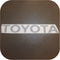 Toyota Pickup Truck Tailgate Letters Sticker BLACK Vinyl Decal Tacoma