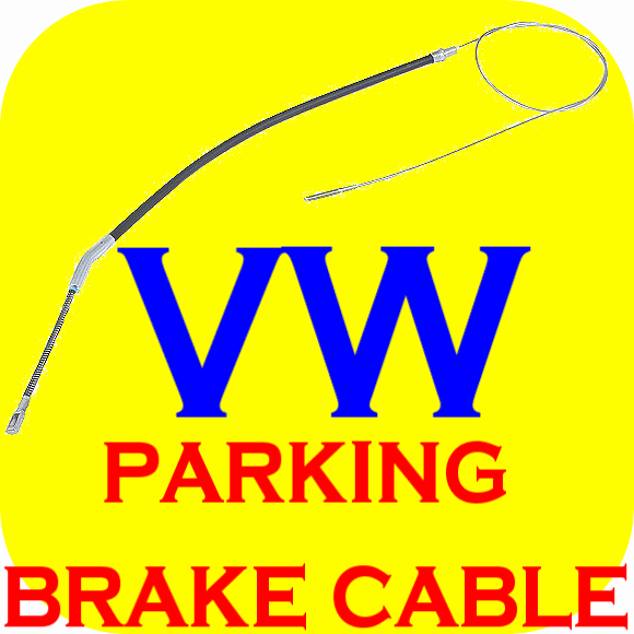 Parking Hand Brake Cable VW Super Beetle Ghia 68-72 NEW