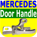 Right Door Handle Mercedes Benz 300 380 420 500 560 sel 126