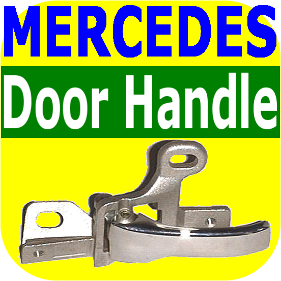 Right Door Handle Mercedes Benz 300 380 420 500 560 sel 126