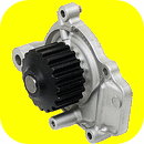 Water Pump Honda Civic CRX Del Sol si ex hf dx D15 D16