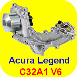 Water Pump Acura Legend L LS GS SE C32A1 91-95