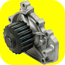 Water Pump Acura Integra 96-01 B18 Honda CR-V CRV B20