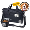 Black Overland Dog Gear Day Away Tote with Lined Food Carrier Puppy