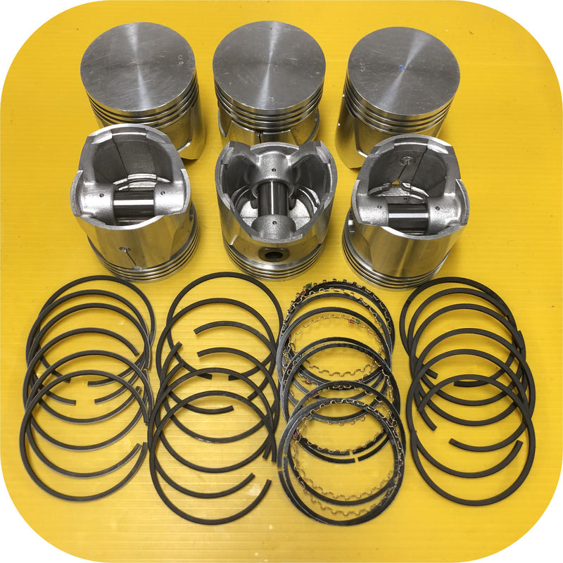 Piston Set w/Pin for Toyota Land Cruiser FJ40 FJ55 1F - STD or Overbore