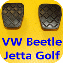 Pedal Pads for Volkswagen New Beetle Golf Jetta IV 98-02 VW