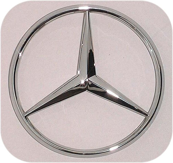 Trunk Star Emblem Mercedes Benz 190 260 300 400 320 420e d 201 124