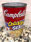 8 CANS Campbell's Condensed Chicken & Stars Soup 10.5 oz Can No MSG