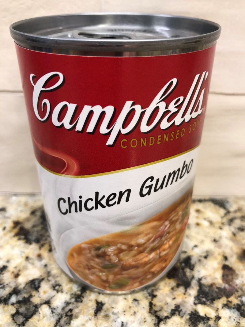 8 CANS Campbell's Condensed Chicken Gumbo Soup 10.5 oz Can Creole