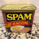 Spam with Real Hormel Bacon 12 oz Can Treet Lunch Meat Egg Breakfast