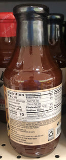 Taste of Inspirations Pale Ale BBQ Sauce 18 oz Bottle Pork Brisket Beef