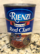 6 CANS Red Clam Italian Style Pasta Sauce 15 oz Can Soup Linguine Spaghetti