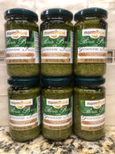 6 JARS Montalbano Basil Pesto alla Genovese Sauce 6.5 oz Pizza Fish Pasta