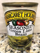 6 CANS Margaret Holmes Southern Style Seasoned Green Lima Beans 15 oz Can