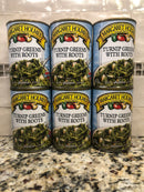 6 CANS Margaret Holmes Southern Style Turnip Greens & Roots 15 oz Can