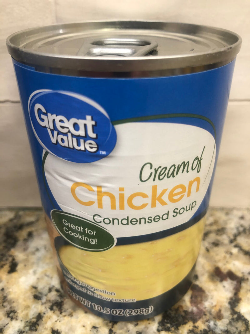 8 CANS Great Value Condensed Cream Of Chicken Soup 10.5 oz Can