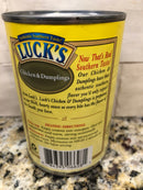 8 CANS Luck's Chicken and Dumplings 15 oz Can Pastry Biscuit heat & eat