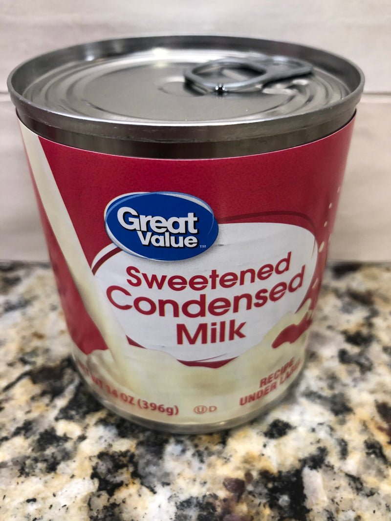 8 Cans Great Value Great Value Sweetened Condensed Milk 14 oz Can Baking