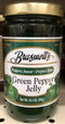 Braswell's Green Pepper Jelly 10.5 oz Jar Leave Jam Preserves Cane Sugar