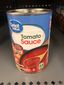 6 CANS Great Value Tomato Sauce 15 oz Can pasta marinara grill cheese