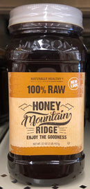 Mountain Ridge Pure Raw Honey Naturally Healthy Bee 32 oz - 2 Pounds