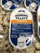 8 CANS Pampa Herring Fillets in Vegetable Oil 6 oz Can Tin Sardines Steaks