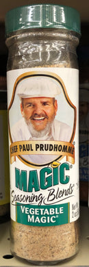 Chef Paul Prudhomme Seasoning Blends Vegetable Magic 2 oz