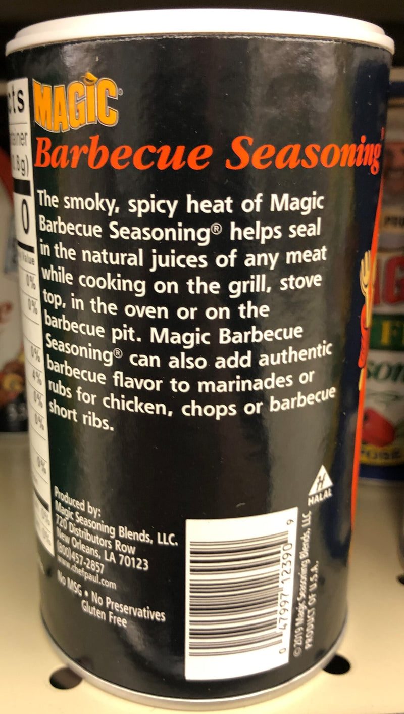 Chef Paul Prudhomme Seasoning Blends Barbecue Magic Seasoning 5.5 oz