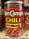 6 CANS Van Camp's Chili No Beans 15 oz Can Beef Pork Dip Stew Potato