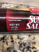 THREE Bridgford Summer Sausage 16 Oz charcuterie board meat beef pork