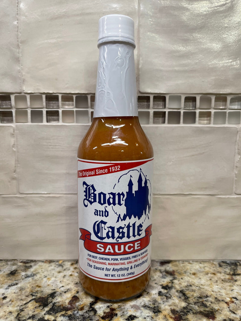 Boar and Castle Sauce Steak Grilling BBQ Sauce 12 oz Bottle Greensboro, NC