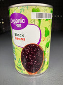 6 CANS Great Value Organic Black Beans 15 oz Can Frijoles Negros Bean Soup