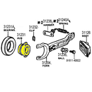 Clutch Release Bearing Hub for Toyota Land Cruiser 4 Speed 75-86 FJ40 FJ55 FJ60