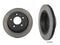 Rear Disc Brake Rotors BMW 740 750 i il 87-95 E32 PAIR